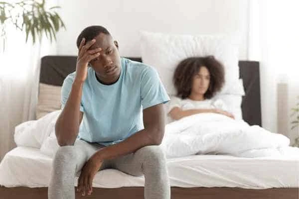 Man upset about ED symptoms Leigh-on-Sea