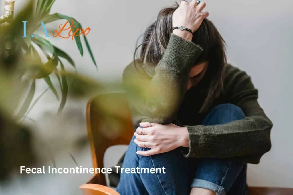 woman worried about fecal incontinence diet Leigh-on-Sea