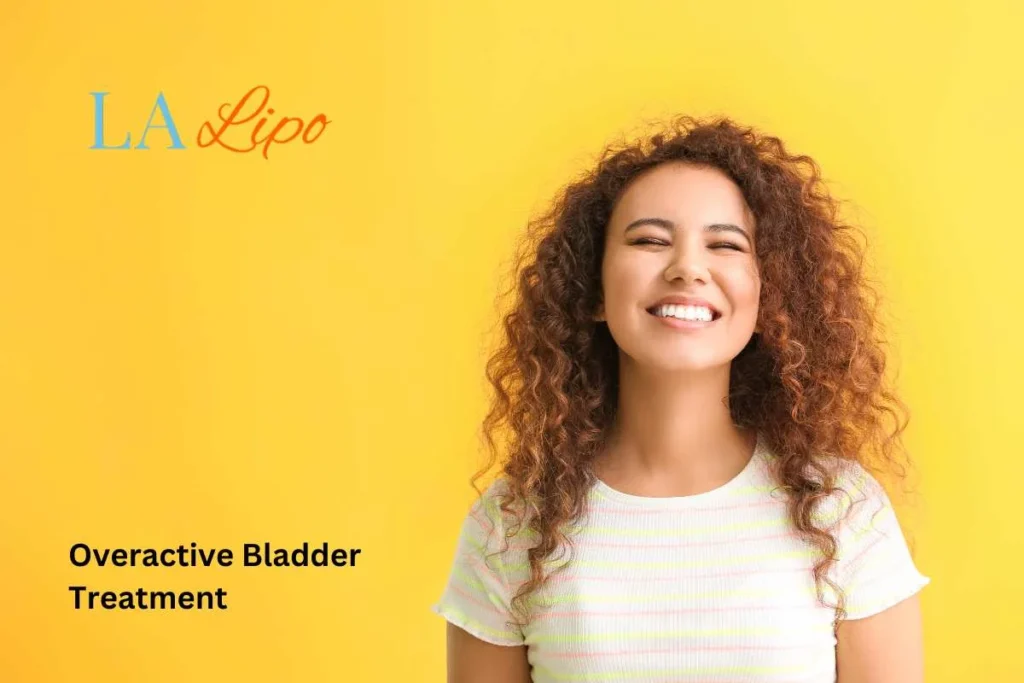 woman smiling about overactive bladder treatment Leigh-on-Sea solutions